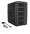 System-RAID dla 5 HDD 2,5"/3,5" SATA, IB-RD3705-CU3 RAID 0,1,10,3,5, Single, Large, Clone