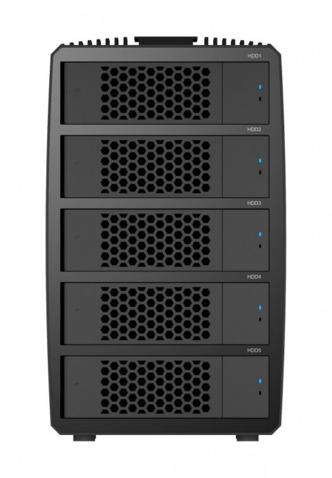 System-RAID dla 5 HDD 2,5"/3,5" SATA, IB-RD3705-CU3 RAID 0,1,10,3,5, Single, Large, Clone