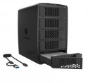 System-RAID dla 5 HDD 2,5"/3,5" SATA, IB-RD3705-CU3 RAID 0,1,10,3,5, Single, Large, Clone