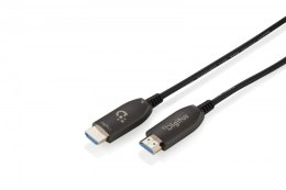 Kabel połączeniowy hybrydowy HDMI AOC | HDMI-A męski-męski | HDMI 2.1 | UHD-2 8K@60Hz | 48Gbps |HDR, eARC, HDCP 2.2, CEC | 20m
