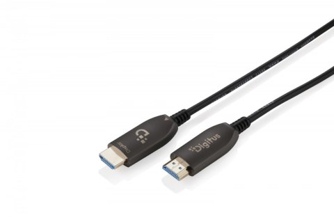 Kabel połączeniowy hybrydowy HDMI AOC | HDMI-A męski-męski | HDMI 2.1 | UHD-2 8K@60Hz | 48Gbps |HDR, eARC, HDCP 2.2, CEC | 30m