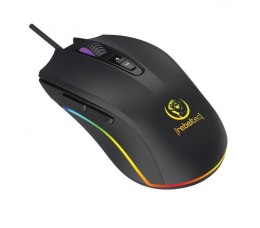 Mysz dla graczy przewodowa Predator Sensor SUNPLUS 190, rozdzielczość:800/1600/2400/4800/6400 DPI, 7 przycisków i rolka