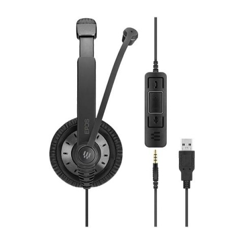 SC 75 USB MS - Słuchawka USB/Jack z kontrolą połączeń USB