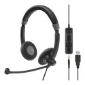 SC 75 USB MS - Słuchawka USB/Jack z kontrolą połączeń USB