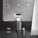 RVC-HI2MC Adapter aktywny USB-C -> HDMI 2.0 4K/60Hz Aluminum, 1.8m kabel