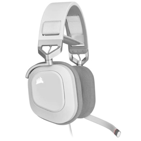 Słuchawki HS80 RGB USB białe