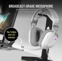 Słuchawki HS80 RGB USB białe