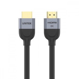 Kabel HDMI 2.1 8K 60Hz 1.5m; czarny; C11086GY01-1.5M