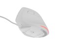 Mysz wertykalna CRAKE 2 PRO 128000DPI optyczna biała