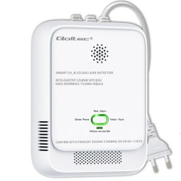 Czujnik wycieku gazu i tlenku węgla | alarm 85dB | LED