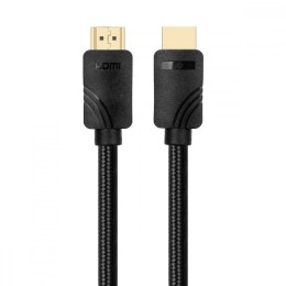 Kabel HDMI v 2.1 premium 5m czarny