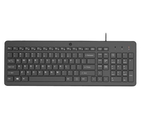 Klawiatura przewodowa 150 664R5AA#ABB czarna