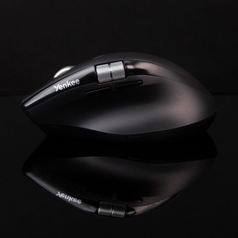 Mysz bezprzewodowa, akumulator, Dual 2xBT +USB2,4G Flying Scroll