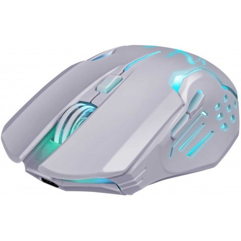 Mysz gamingowa bezprzewodowa KATANA RF 3200DPI 7P Biała