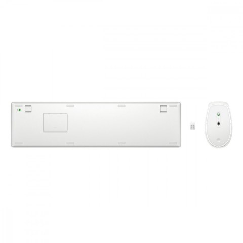 Zestaw klawiatura i mysz 650 bezprzewodowy biały 4R016AA#ABB