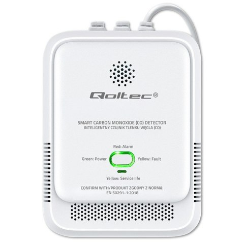 Czujnik tlenku węgla (czadu) | detektor CO | alarm 85dB | LED
