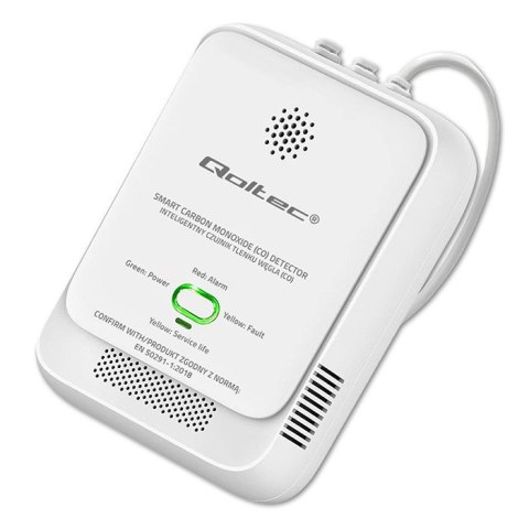 Czujnik tlenku węgla (czadu) | detektor CO | alarm 85dB | LED