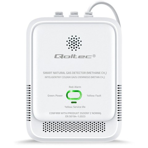 Czujnik wycieku gazu ziemnego | detektor CH4 | NG | alarm 85dB | LED