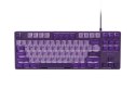 Klawiatura Fury Kanabo K2 US fioletowa podświetlenie mechaniczna