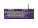 Klawiatura Fury Kanabo K2 US szaro-fioletowa mechaniczna