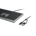 Klawiatura przewodowa KB515 EQ USB-C/USB-A