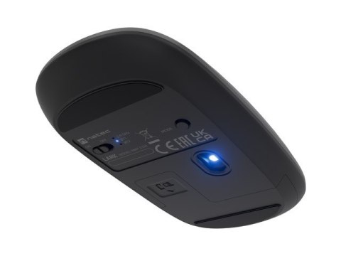 Mysz Lark bezprzewodowa 4000DPI cicha blue sense