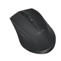 Mysz bezprzewodowa BT 5.0,ergonomiczna, czarna
