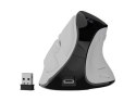 Mysz wertykalna EUPHONIE PRO 2400DPI BT 5.0 bezprzewodowa biała