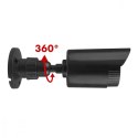 Zestaw dwóch atrap kamer tubowych IR1800 BT diody IR LED, zasilanie 2xAA, czarne, ABS
