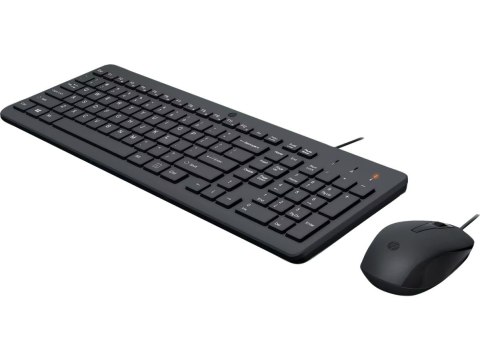 Zestaw klawiatura i mysz Classic 150 przewodowy czarny 240J7AA#ABB