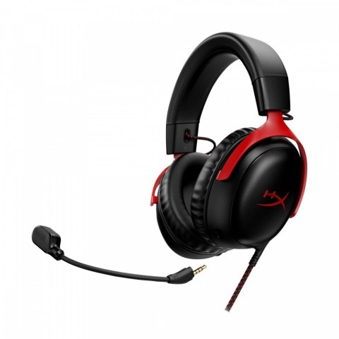 Zestaw słuchawkowy CloudX III czarno-czerwony Gaming - 727A9AA