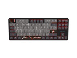Klawiatura Kanabo K6 US RGB magnetyczna czarno-szara