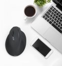 Mysz ergonomiczna EWM-600 czarna dla leworęcznych
