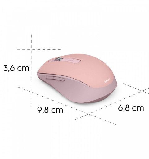 Mysz multi device WM-450 różowa