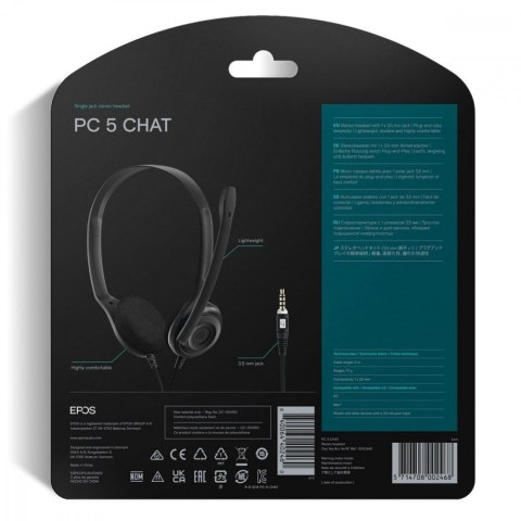 PC5 CHAT - Słuchawka stereo - Mini Jack