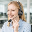 Słuchawka nauszna z mikrofonem, bluetooth