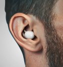 Słuchawki dokanałowewe do snu/podcast białe