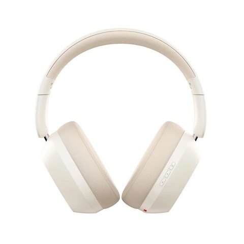 Słuchawki nauszne bluetooth 5.3 BASS 35 MAX beżowe