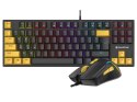 Zestaw mysz i klawiatura mechaniczna Gamezone Hornet87 USB