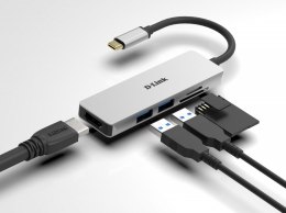 D-Link DUB-M530 HUB USB-C USB 3.0 HDMI SD/microSD