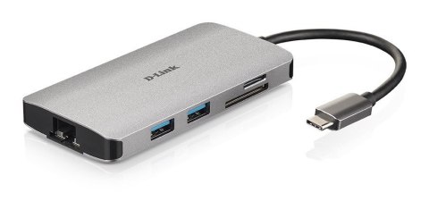 D-Link DUB-M810 HUB USB-C USB 3.0 HDMI SD/mSD
