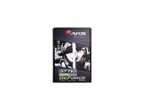 Karta graficzna GeForce GT730 4GB DDR3 128Bit DVI HDMI VGA LP Single fan V6