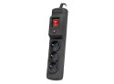 Listwa przeciwprzepięciowa M3 Multi 4.5m czarna (3 gniazda)