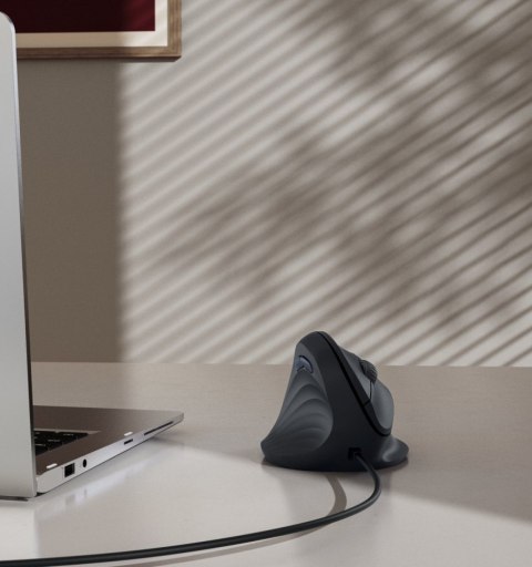 Mysz ergonomiczna przewodowa ECM-500 dla leworęcznych