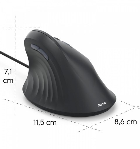 Mysz ergonomiczna przewodowa ECM-500