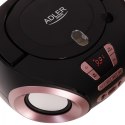Radio Boombox CD MP3 AD1181 czarno-miedziany
