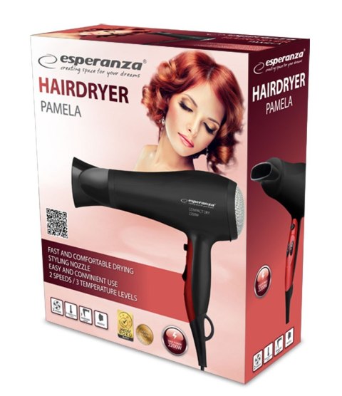 SUSZARKA DO WŁOSÓW 2200W PAMELA EBH004K