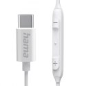Słuchawki douszne Curly USB-C białe