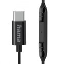 Słuchawki douszne Curly USB-C czarne