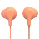 Słuchawki douszne Curly usb-c pomarańczowe